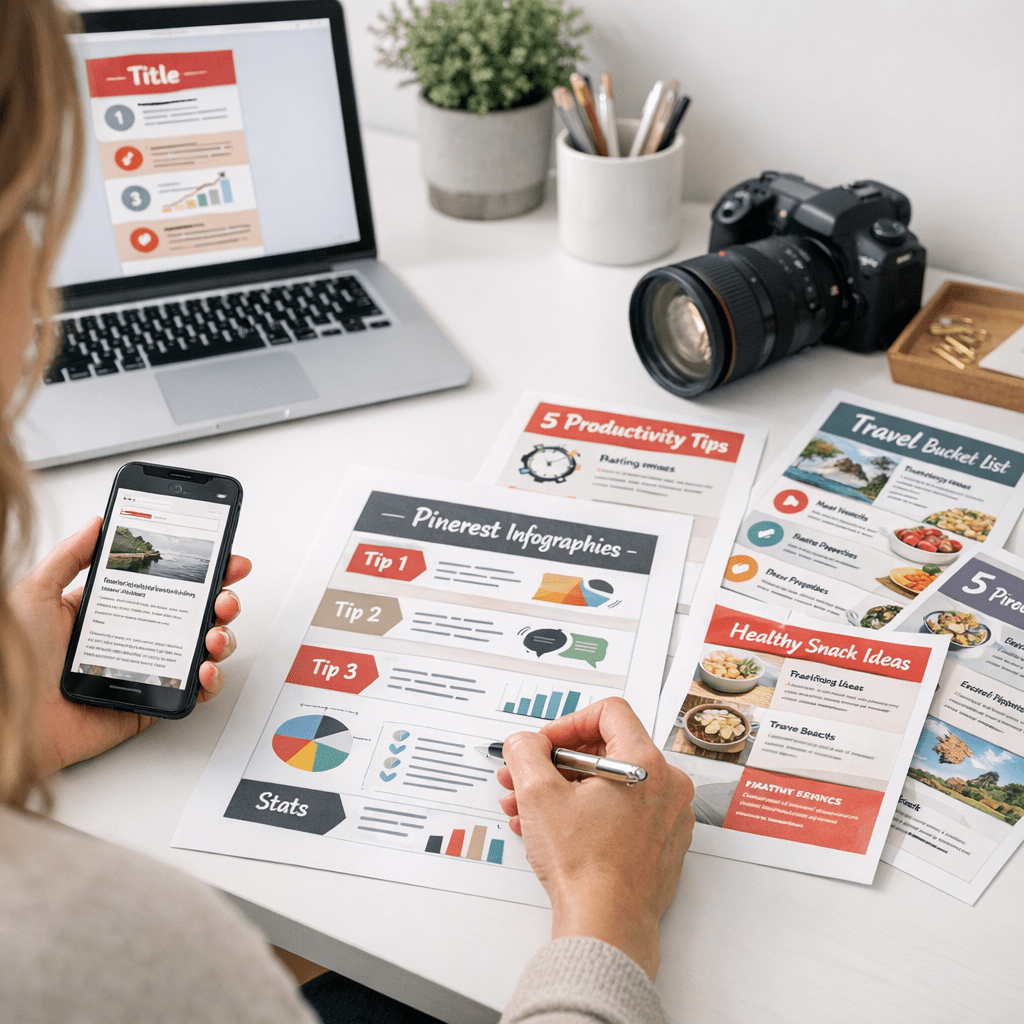 ways - Turn Key Blog Points Into Pinterest Infographics