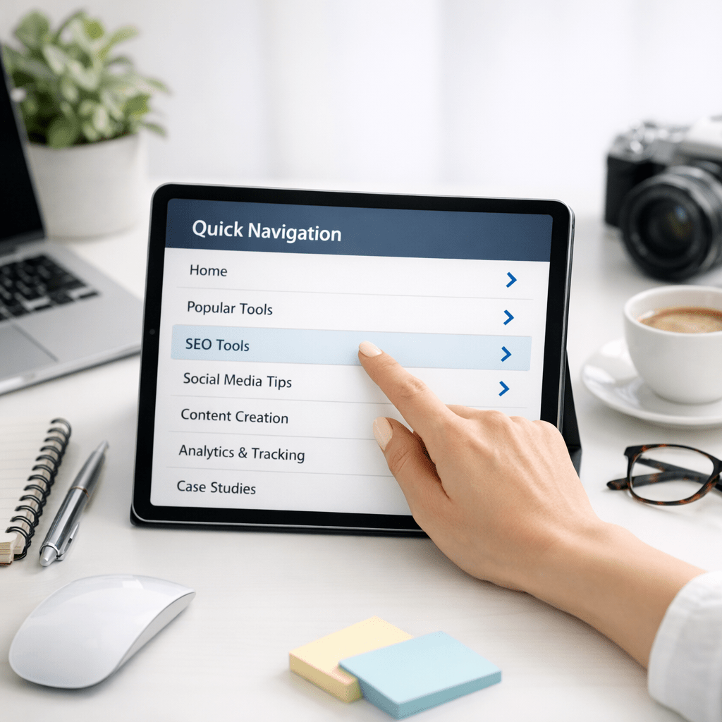 tools - Quick Navigation