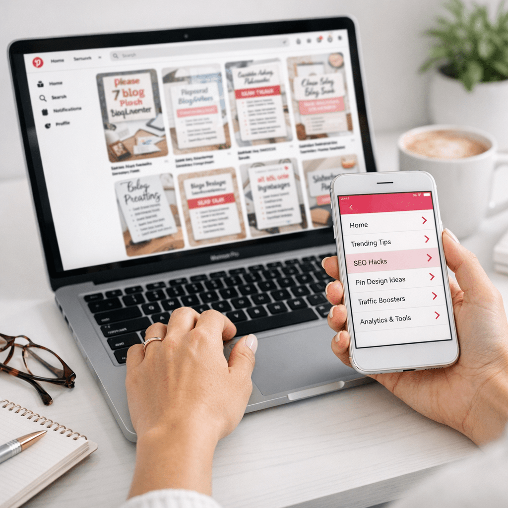 pinterest - Quick Navigation