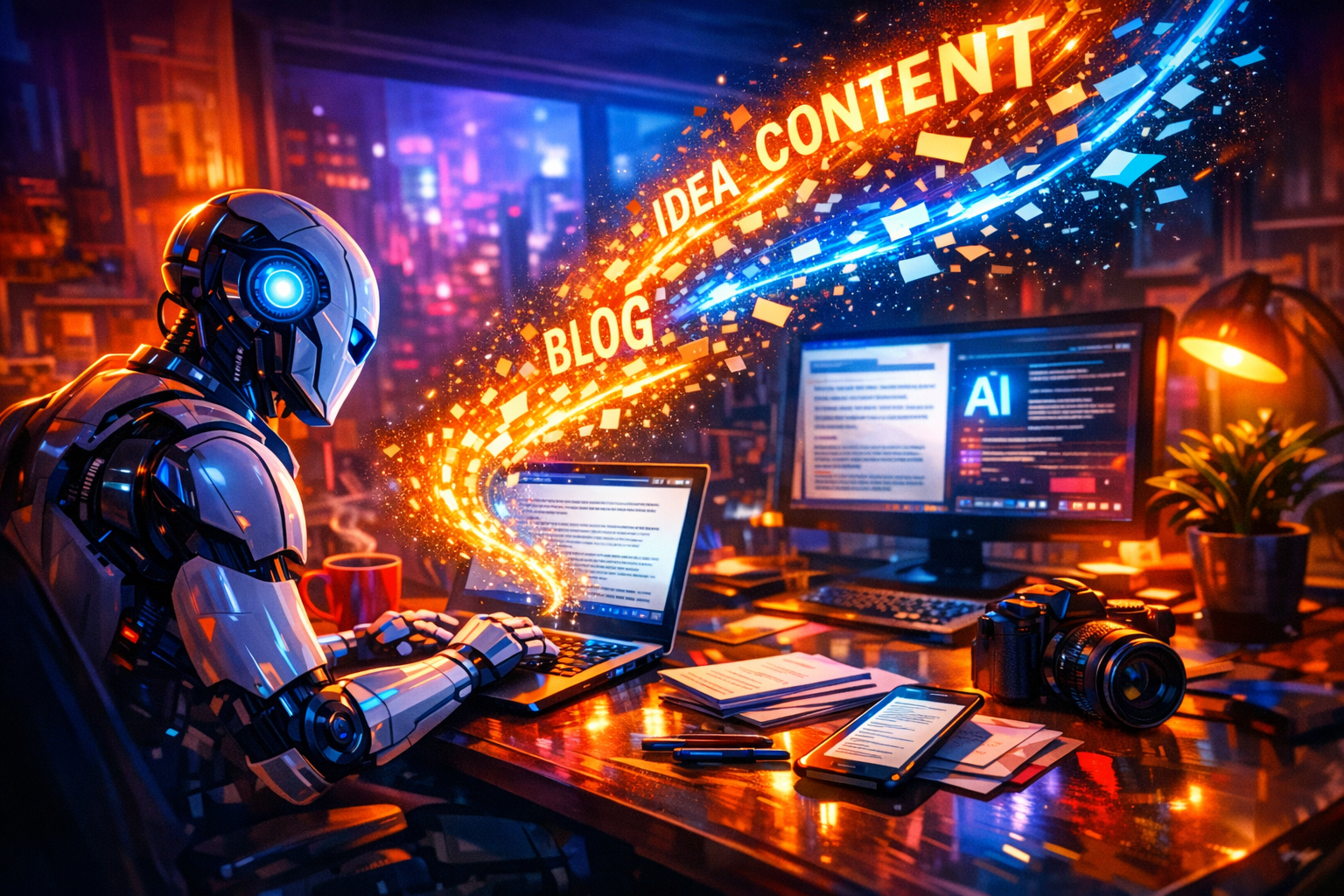 7 Best AI Writing Tools for Automating Blog Content in 2024: Implementation Blueprint for viralmaker.online - featured i