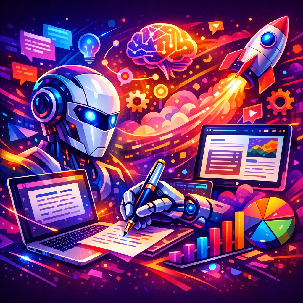 7 Best AI Writing Tools for Automating Blog Content in 2024: Implementation Blueprint for viralmaker.online - article il
