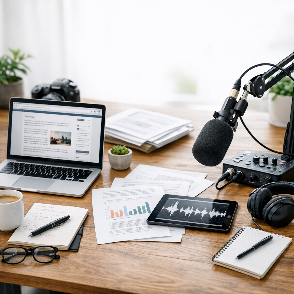 Comparativa: estrategias de repurposing de contenido para blogs vs podcasts: guía práctica con ejemplos reales - article