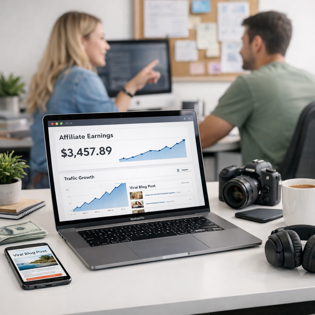 How to Build a Profitable Affiliate Network Using Viral Blog Posts: Practical Playbook with Real Examples - article illu