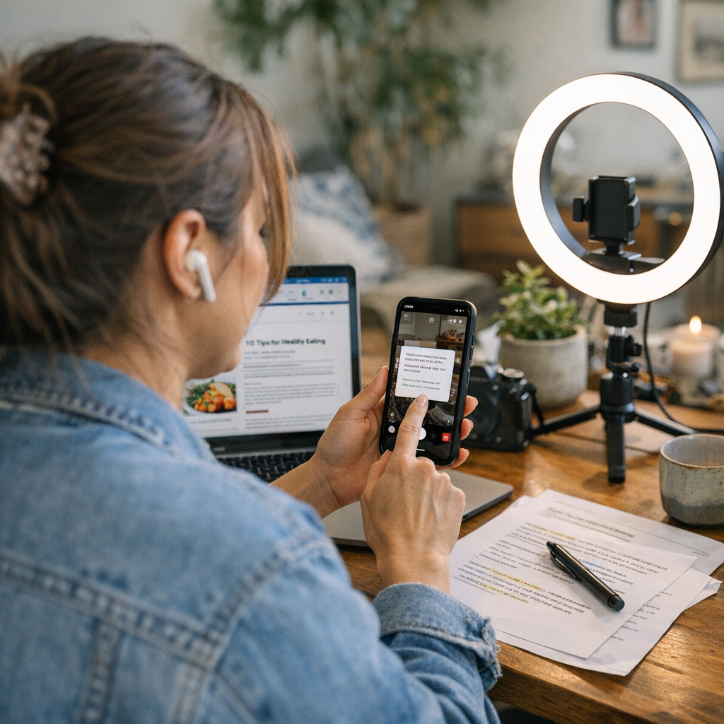 How to Repurpose Blog Content into High-Converting Instagram Reels: Practical Playbook with Real Examples - article illu