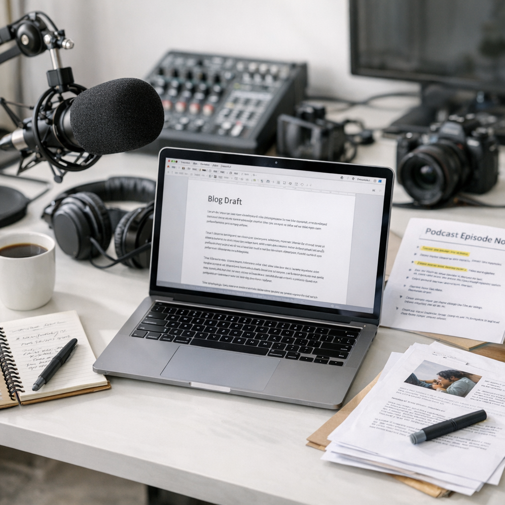 How to Repurpose Podcast Content into High-Converting Blog Posts: Practical Playbook with Real Examples - article illust