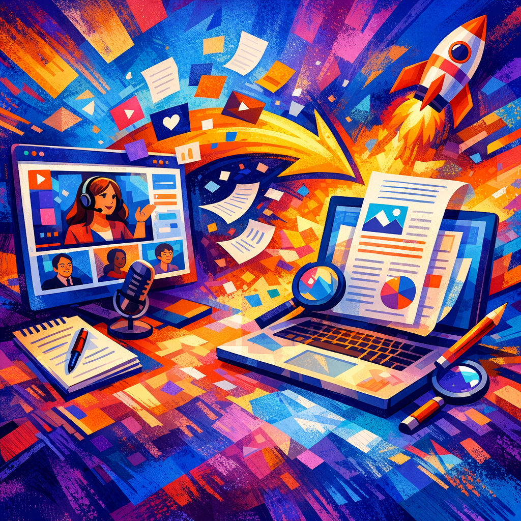 How to Repurpose Webinar Recordings into SEO-Optimized Blog Posts: Implementation Blueprint for viralmaker.online - arti