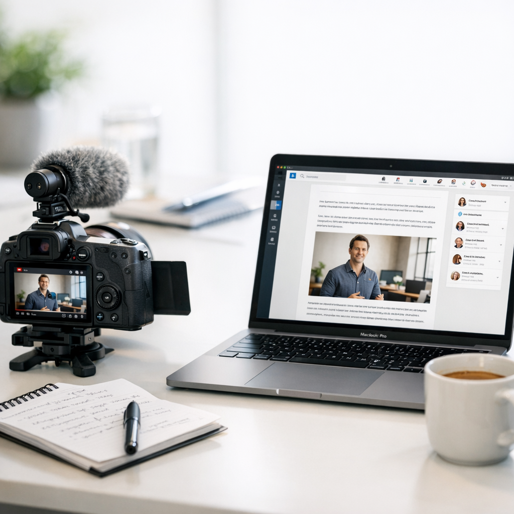 How to Repurpose YouTube Videos into Engaging LinkedIn Articles: Practical Playbook with Real Examples - article illustr