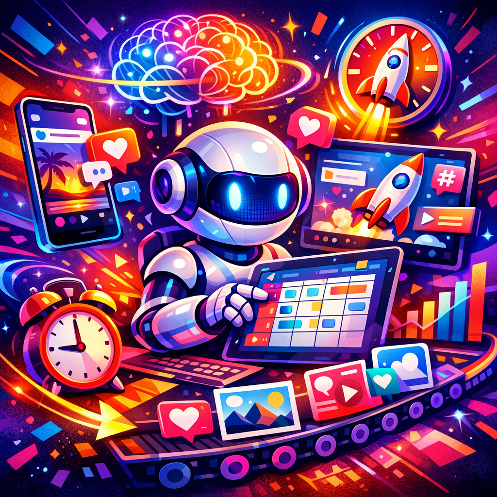 How to Use AI for Real-Time Social Media Post Scheduling: Implementation Blueprint for viralmaker.online - article illus