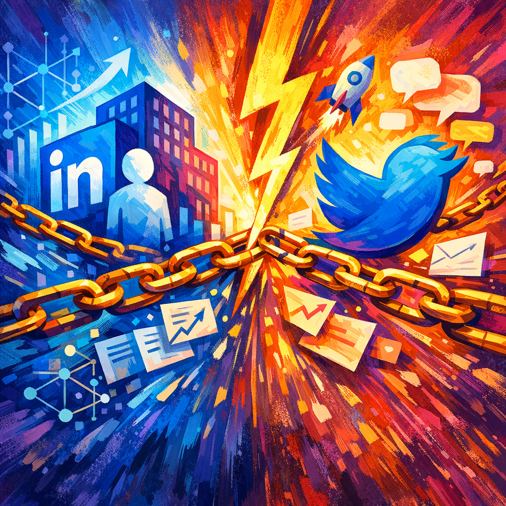 LinkedIn vs Twitter : quelle plateforme génère le plus de backlinks en 2024 ? : guide pratique pour viralmaker.online -