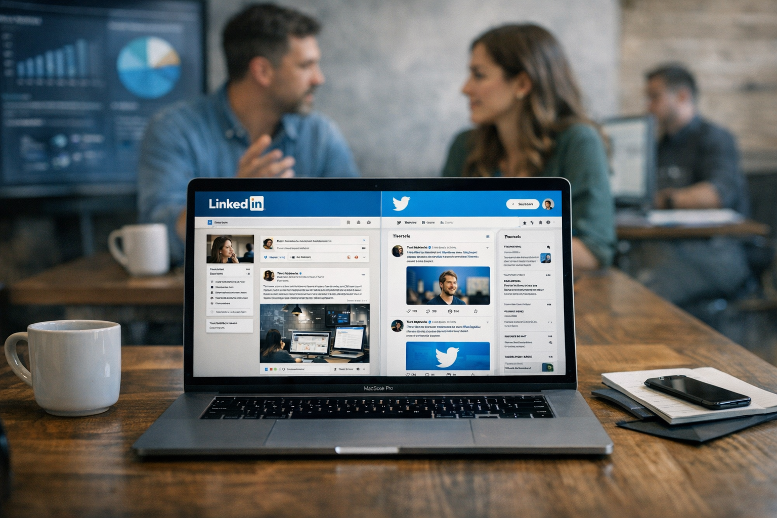 LinkedIn vs. Twitter: Which Platform Drives More B2B Viral Growth?: Practical Playbook with Real Examples - featured ima