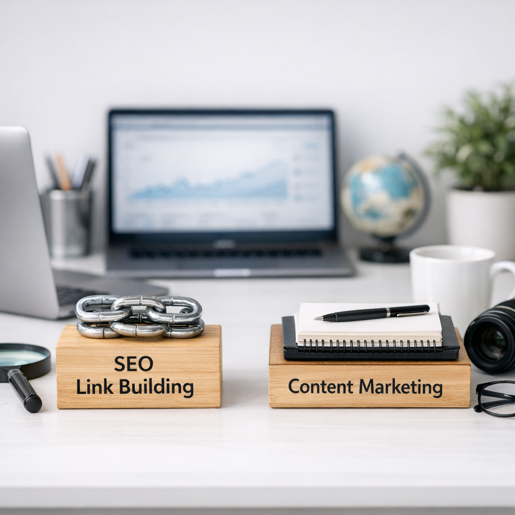 SEO Link Building vs. Content Marketing: Which Strategy Drives Better ROI?: Practical Playbook with Real Examples - arti