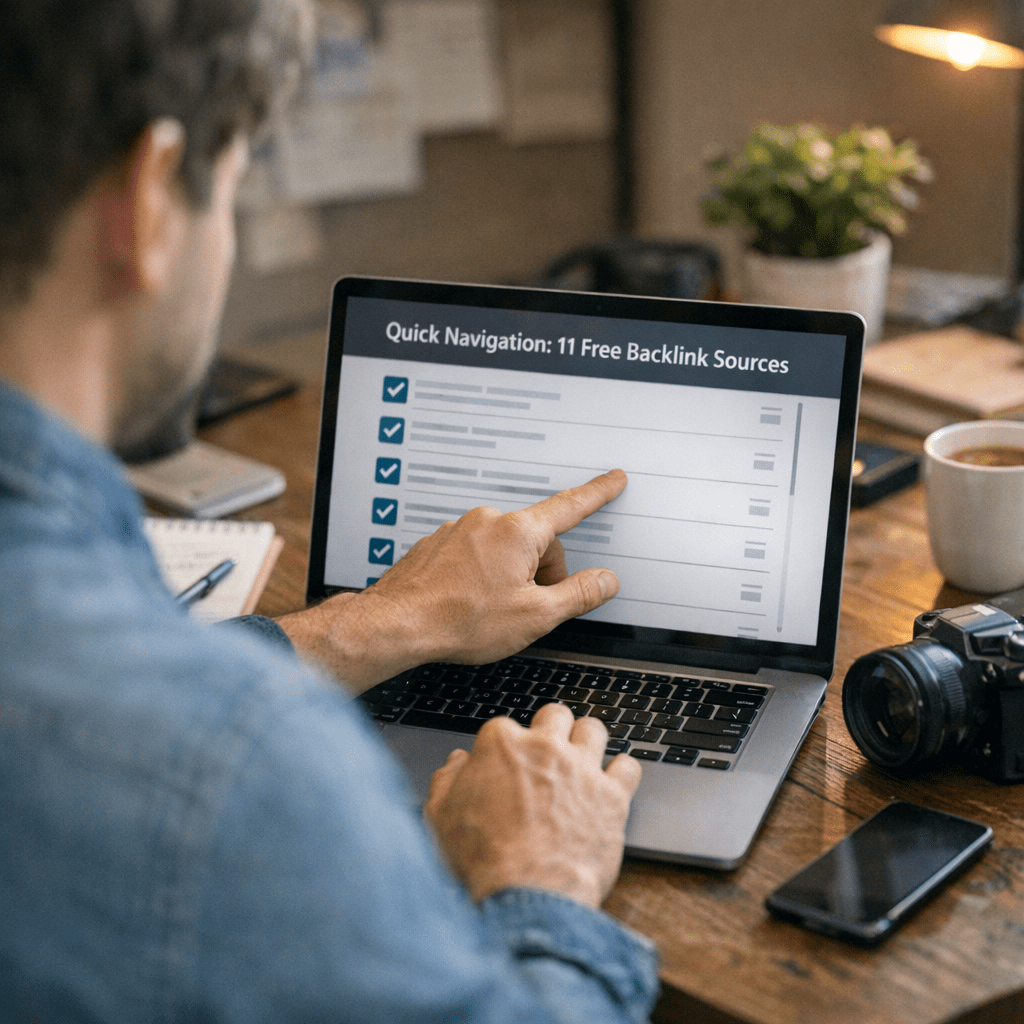 free - Quick Navigation: 11 Free Backlink Sources