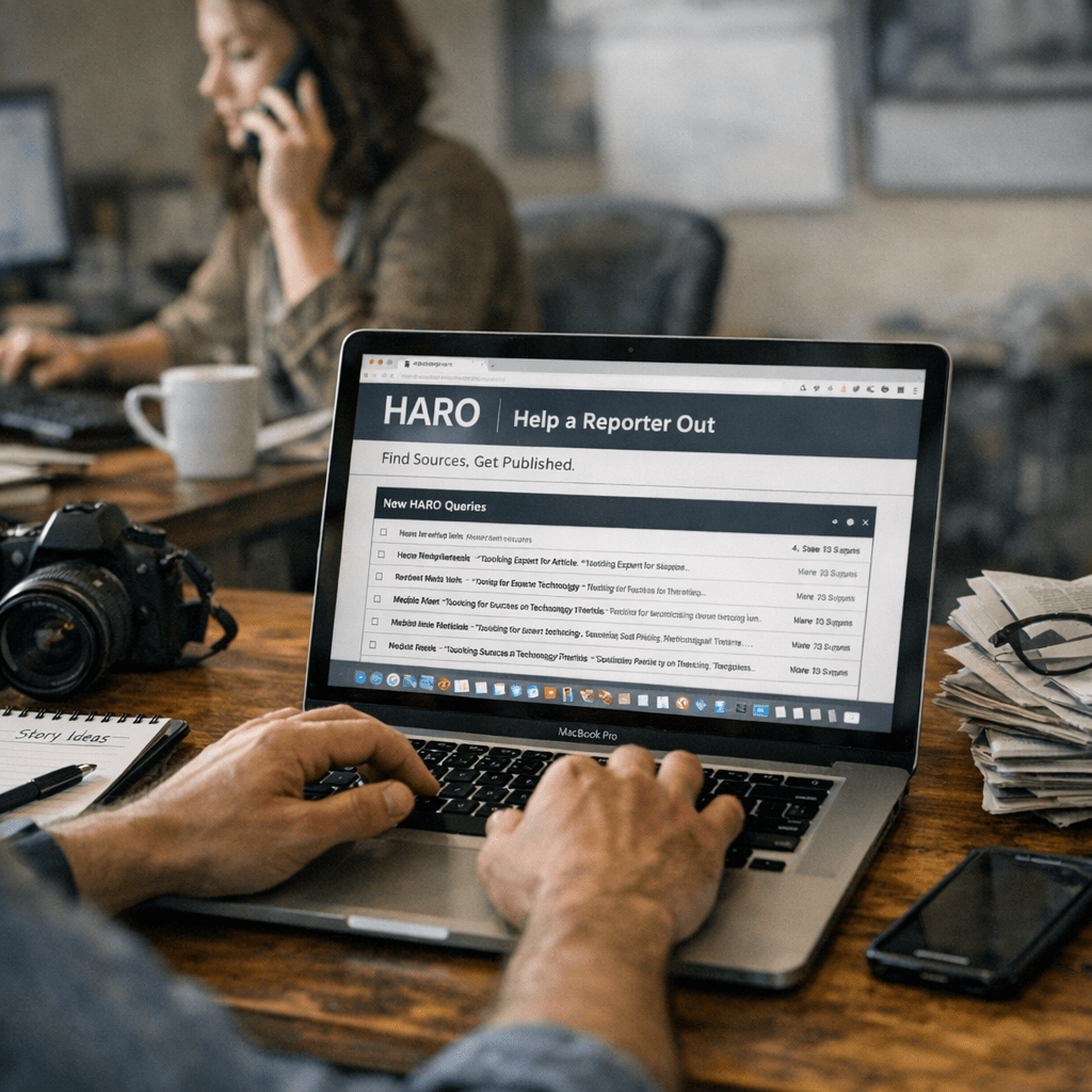 link - HARO: Easy Backlinks from Journalists