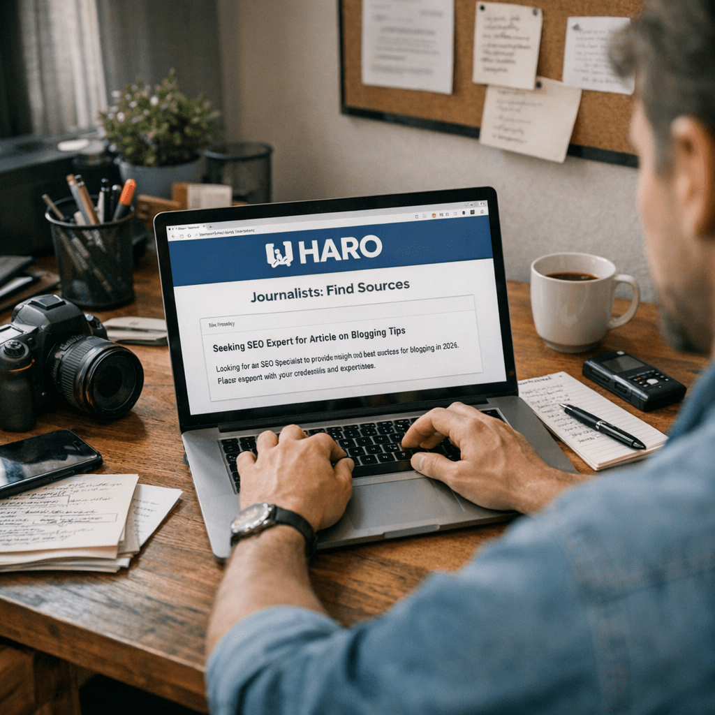 backlinks - Leverage HARO (Help A Reporter Out)