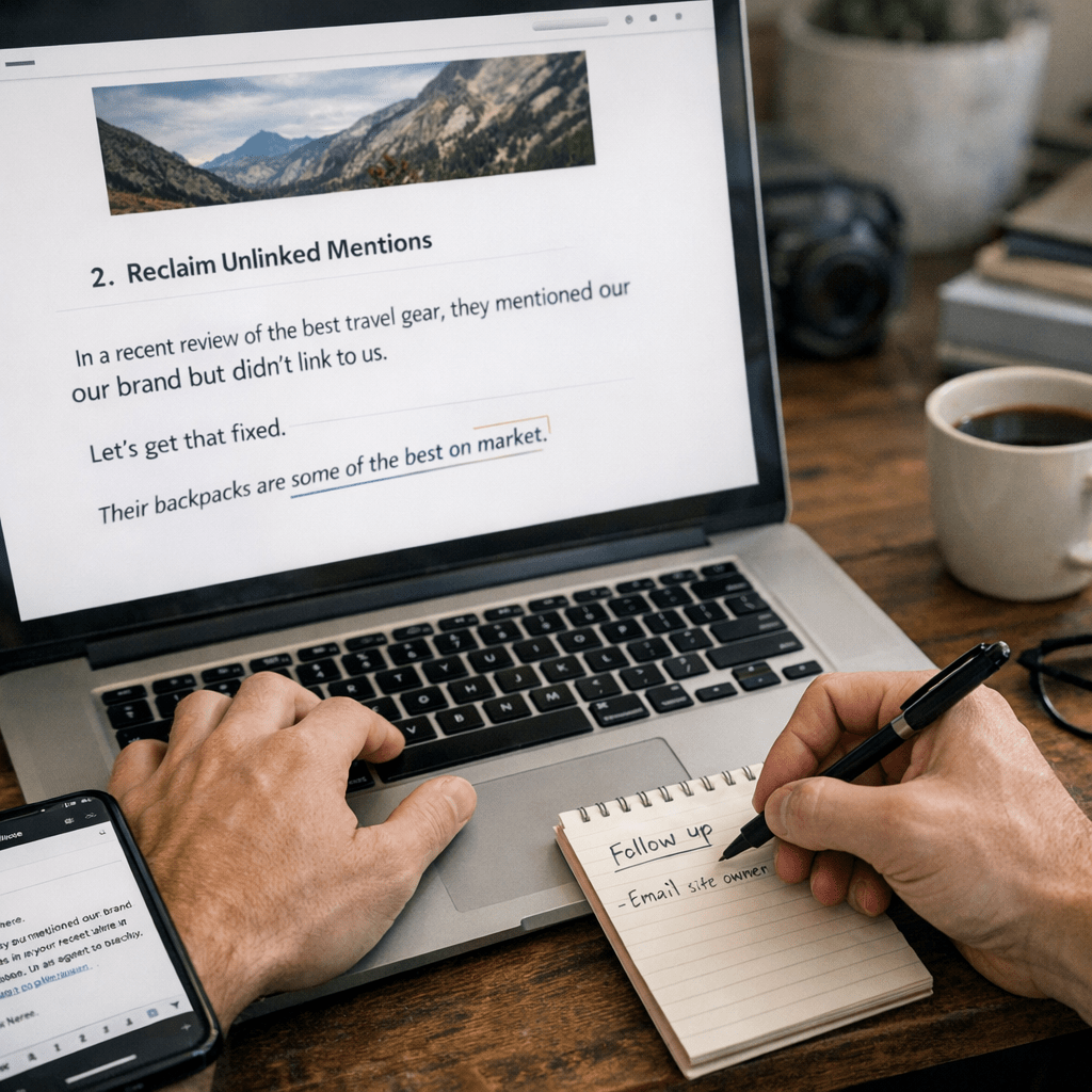 earn - Reclaim Unlinked Mentions