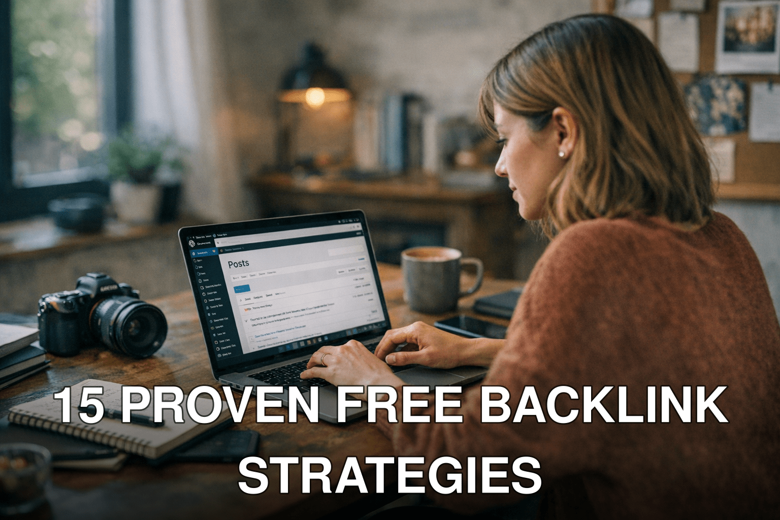 15 Proven Free Backlink Strategies for WordPress Blogs Under 6 Months Old (2026 Edition) - featured image