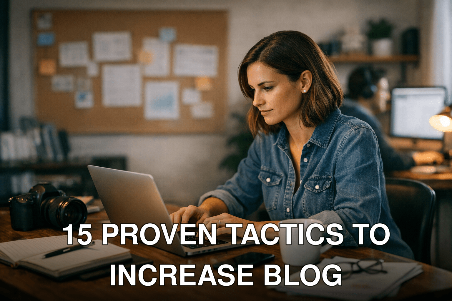 15 Proven Tactics to Increase Blog Traffic to 10,000 Monthly Visitors in 6 Months - featured image