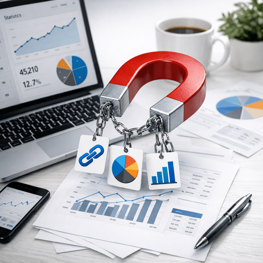 backlink - Turn Statistics Into Link Magnets