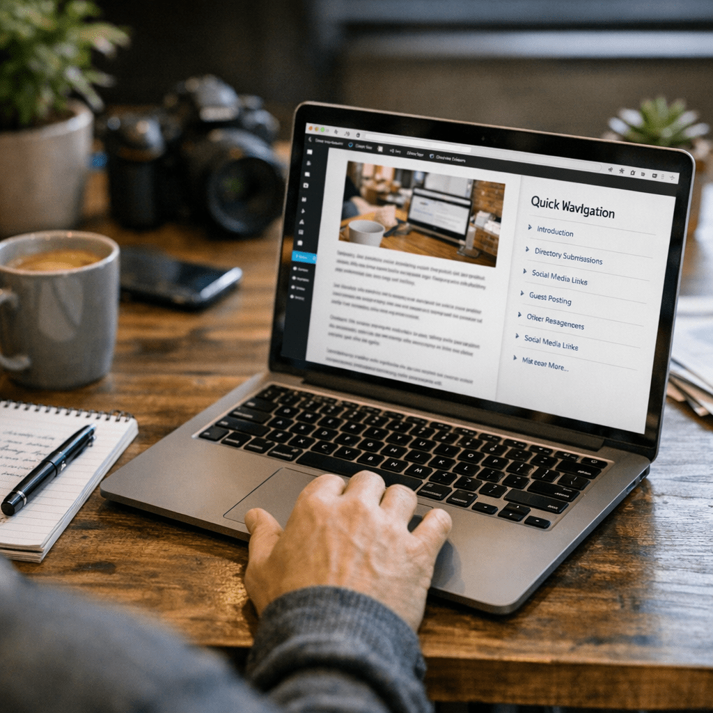 backlink - Quick Navigation