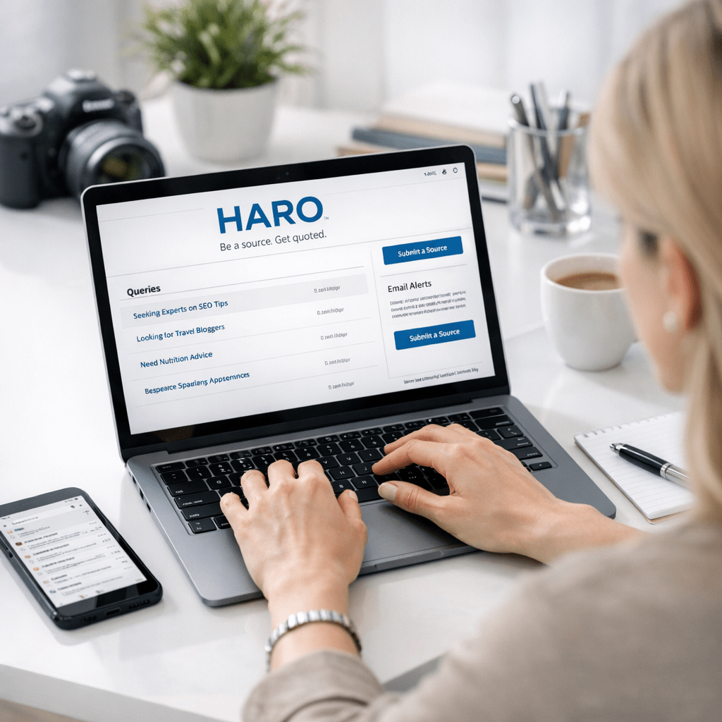 ways - Use HARO (Help a Reporter Out)