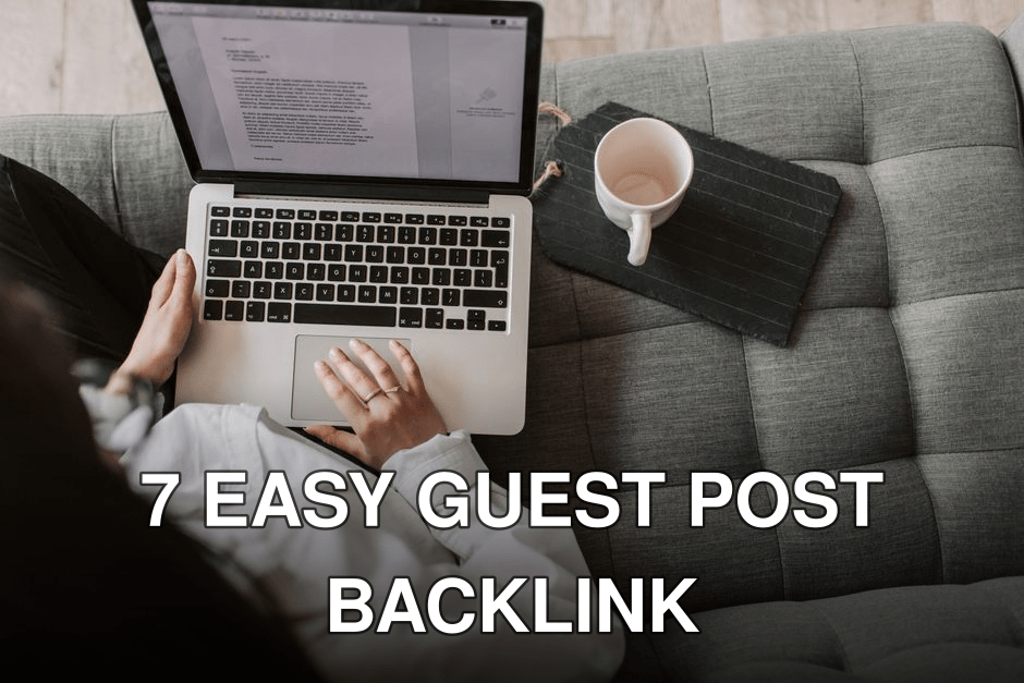 From above of woman in casual wear sitting on comfortable couch with cup and typing on keyboard of laptop while working remotely in cozy living room