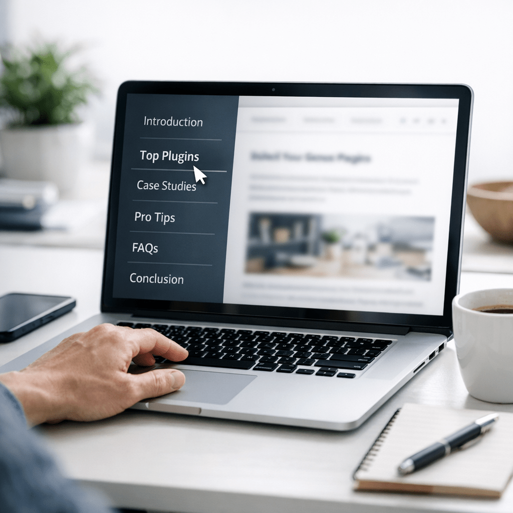 wordpress - Quick Navigation