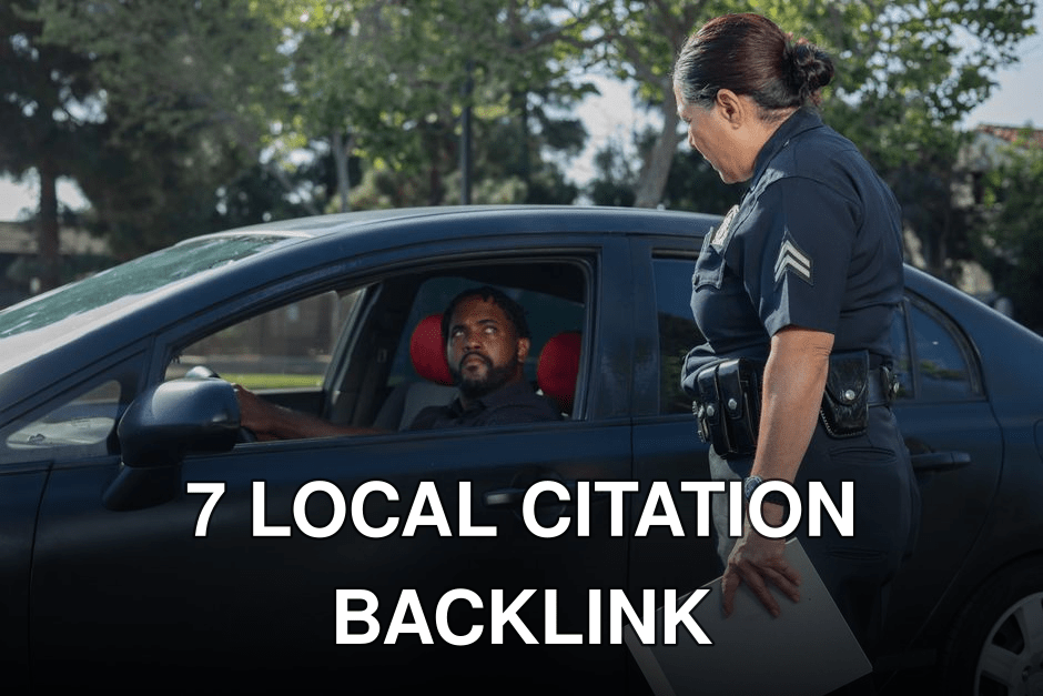 A policewoman discusses a traffic violation with a driver on a sunny day.