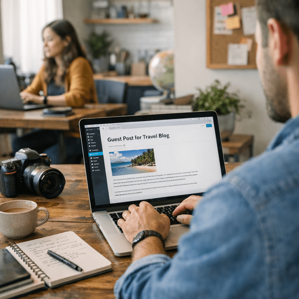backlink - Guest Posting on Niche Blogs (Still Works!)
