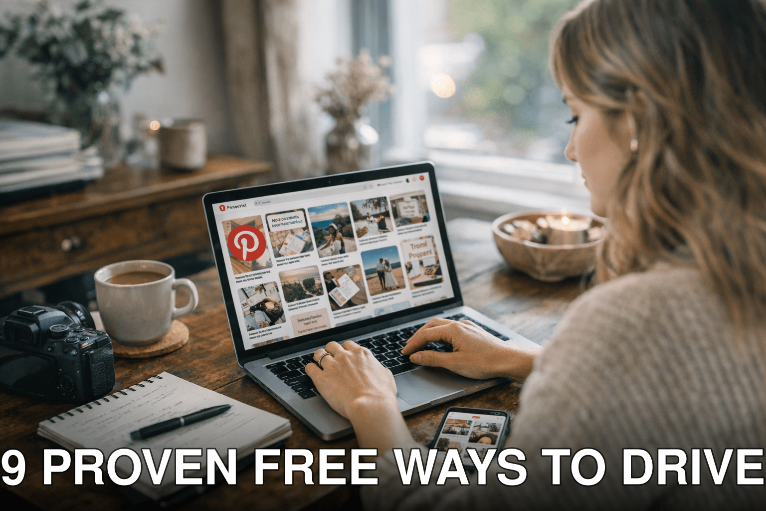 9 Proven Free Ways to Drive Pinterest Traffic to Your Blog Posts in 2026 - featured image