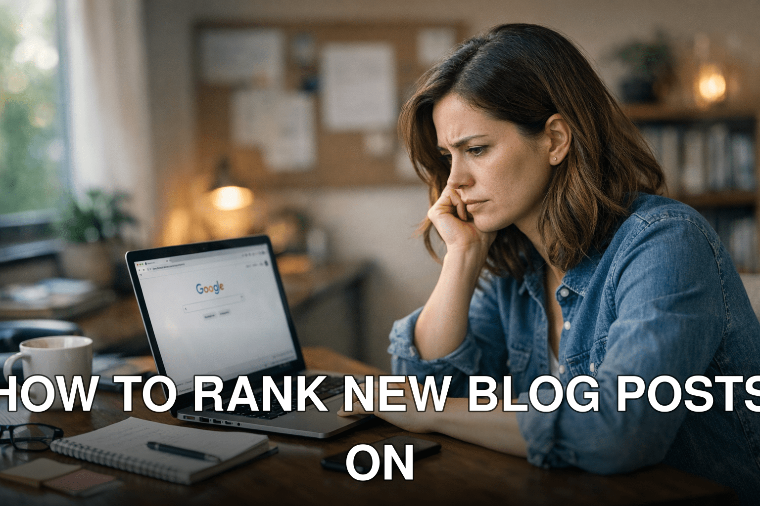 How to Rank New Blog Posts on Google's First Page Without Paying for Ads: Practical Playbook with Real Examples - featur