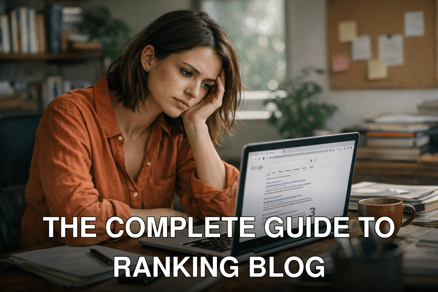 The Complete Guide to Ranking Blog Posts on Google Without Spending a Dime on Ads - featured image