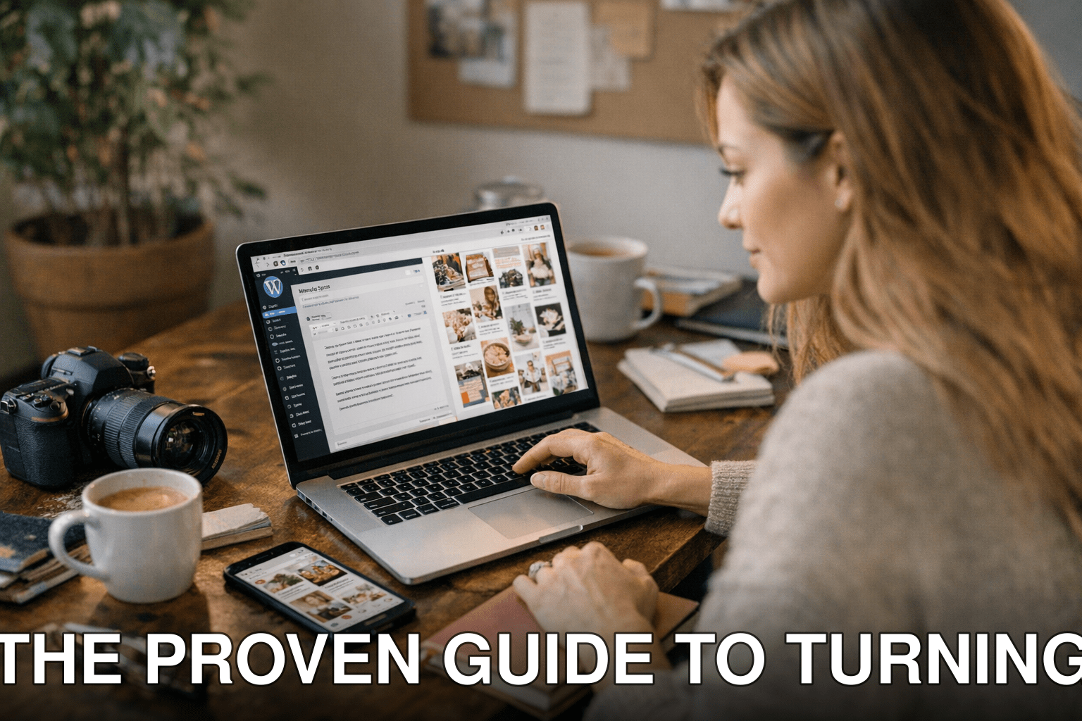 The Proven Guide to Turning WordPress Blog Posts into Pinterest Traffic Magnets - featured image
