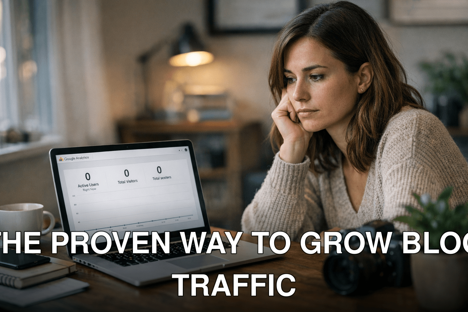 The Proven Way to Grow Blog Traffic from Zero to 10,000 Monthly Visitors in 90 Days Without Paid Ads - featured image