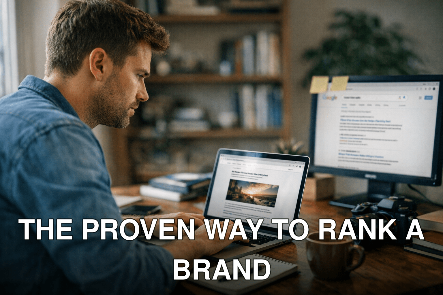 The Proven Way to Rank a Brand-New Blog Post on Google’s First Page Without Ads - featured image