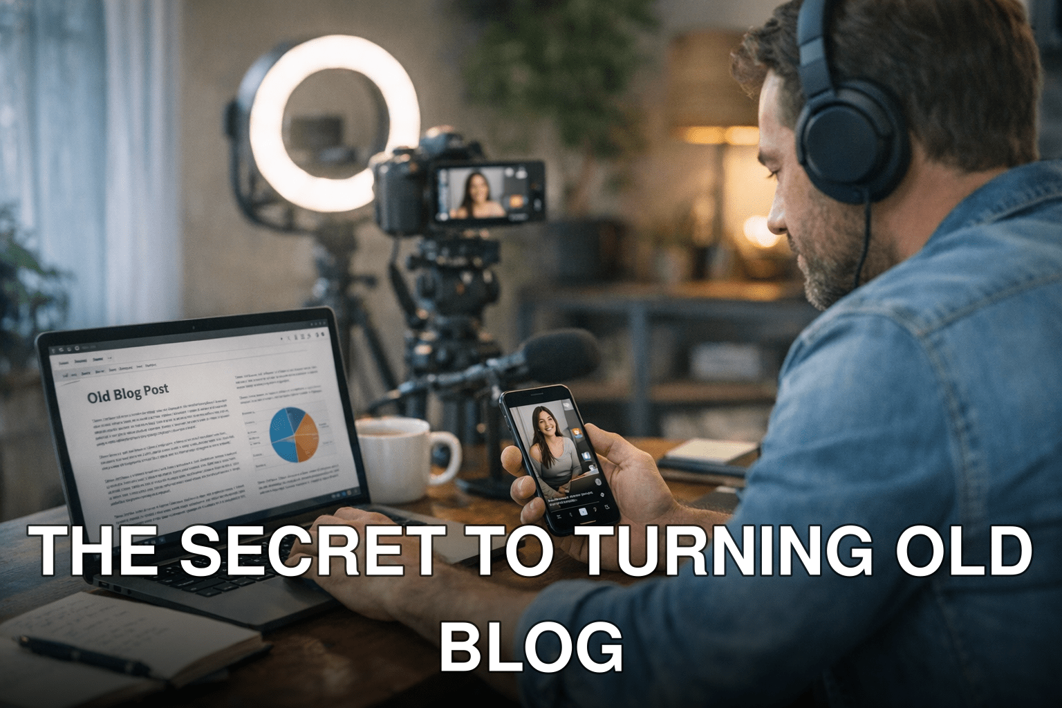 The Secret to Turning Old Blog Posts Into Viral YouTube Shorts for Free Traffic - featured image