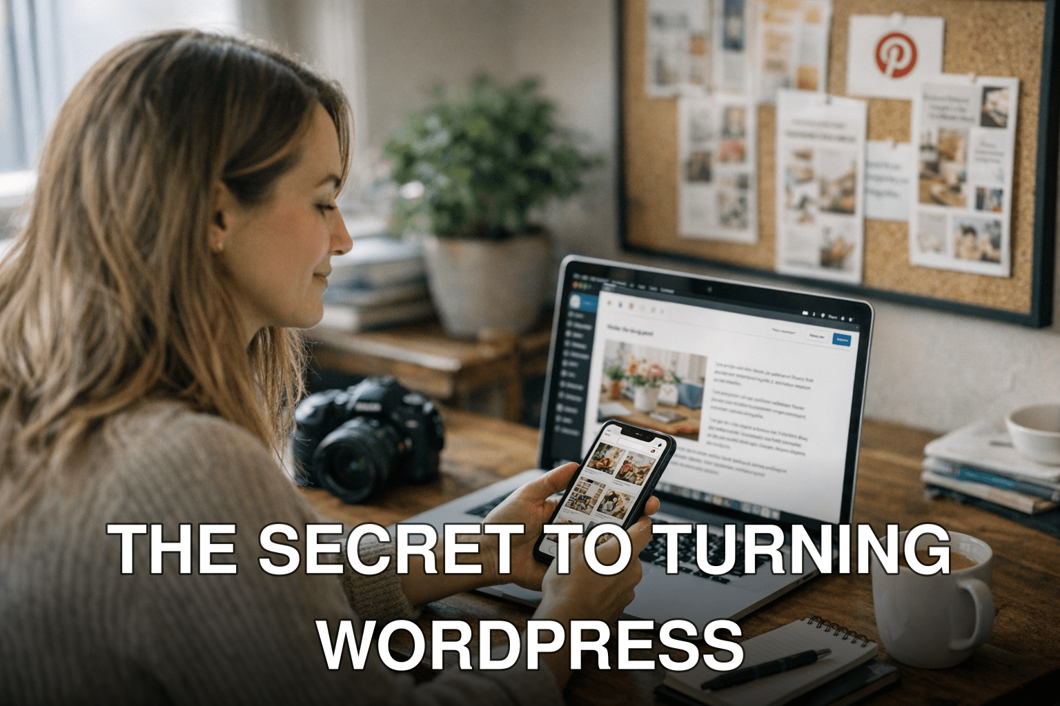 The Secret to Turning WordPress Blog Posts into Pinterest Traffic Magnets (2026 Edition) - featured image