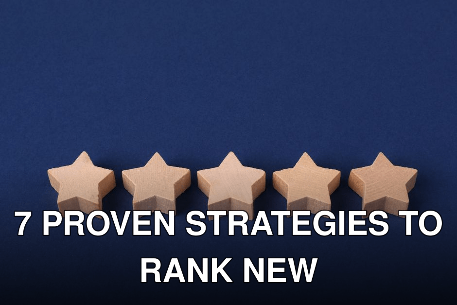 Five wooden stars on a blue background representing a rating system or evaluation concept.