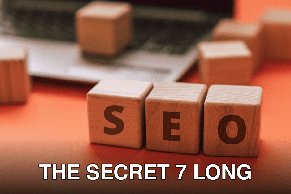 Wooden blocks spelling SEO on a laptop keyboard convey digital marketing concepts.